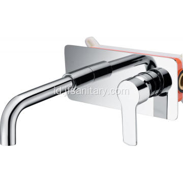 Tunggal pegangan concealed wastafin mixer